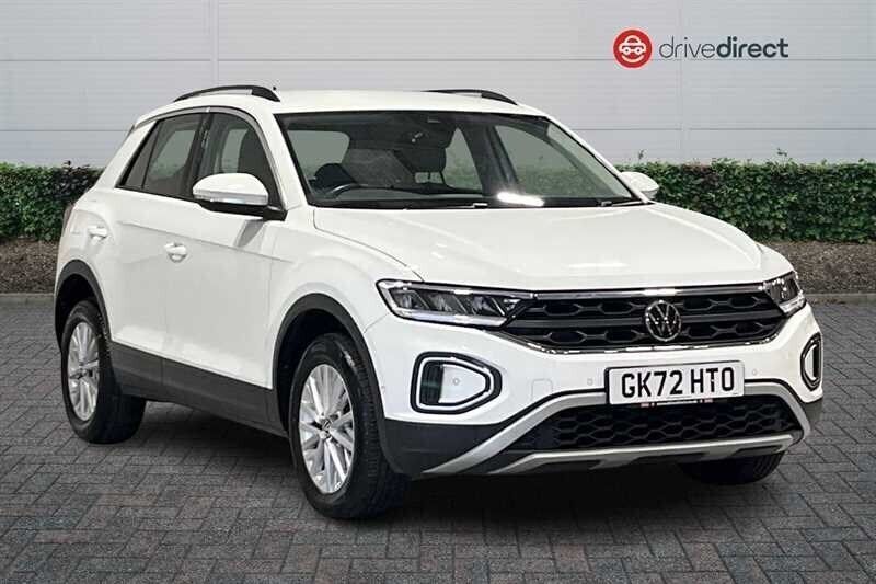 White Used 2022 VW T-Roc Life SUV | £16,185 (Good price) - Image 1/4