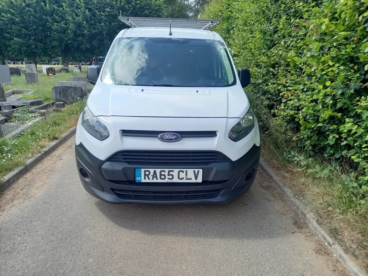 Used Ford Transit Connect 75 HP (55 kW) 2016 White MPV