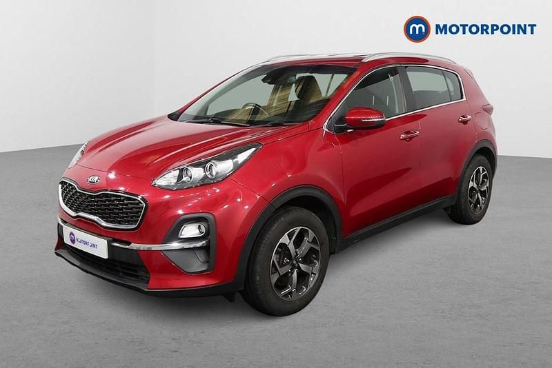 Used Kia Sportage 177 HP (130 kW) 2021 Red SUV