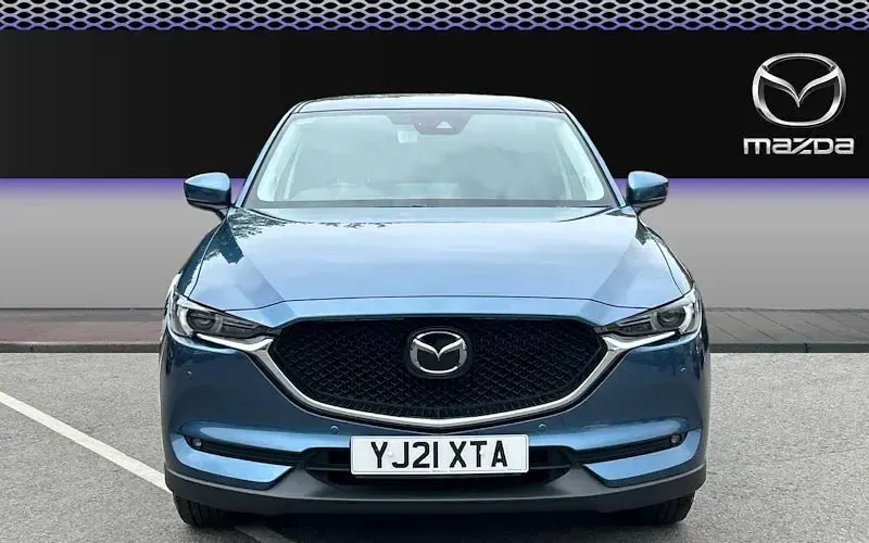Used Mazda CX-5 165 HP (121 kW) 2021 Blue SUV
