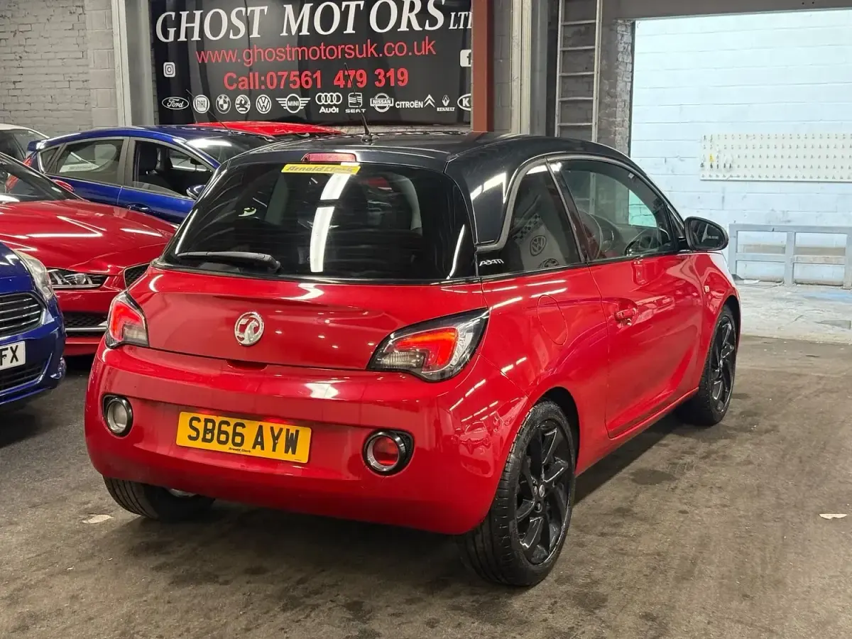 Used Vauxhall Adam 2016 Red Hatchback