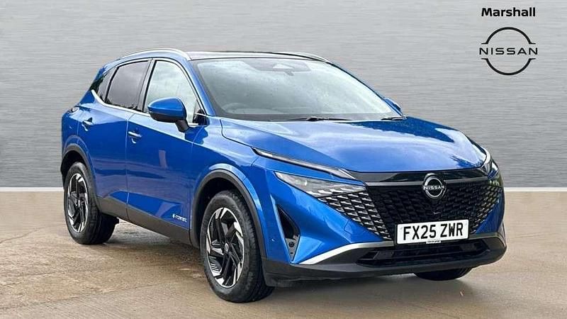 Special metallic magnetic blue New 2025 Nissan Qashqai N-Connecta SUV | £29,995 - Image 1/4