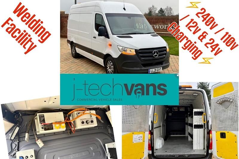 Used Mercedes Sprinter 2021 White Van