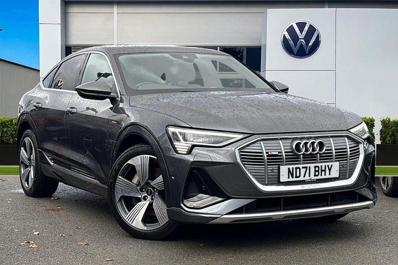 Grey Used 2021 Audi e-tron S-Line SUV | £20,990 (Super price) - Image 1/4