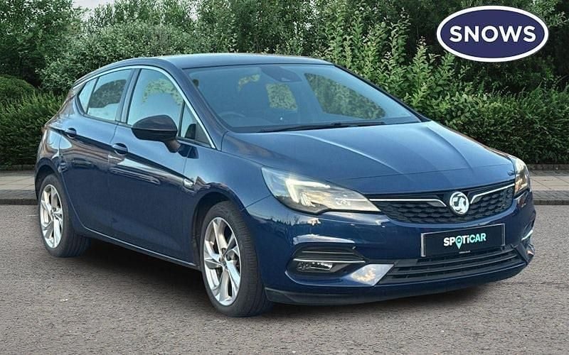 Used Vauxhall Astra SRi 145 HP (106 kW) 2021 Blue Hatchback