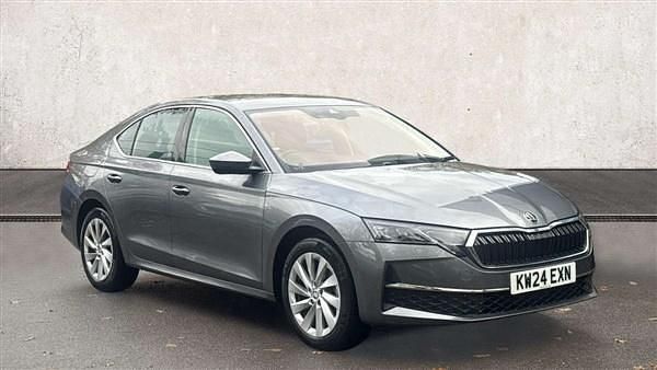 Graphite grey metallic Used 2024 Skoda Octavia First Edition Hatchback | £21,801 (A bit pricey) - Image 1/4