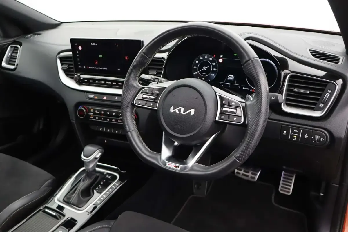 Used Kia Ceed GT-Line S 158 HP (116 kW) 2023 Orange Hatchback