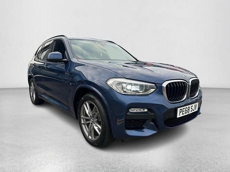 Used BMW X3 M Sport 190 HP (139 kW) 2018 Blue SUV