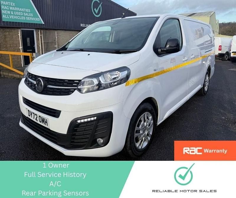 Used Vauxhall Vivaro Sportive 2022 White MPV