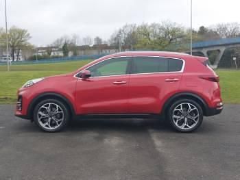 Used Kia Sportage GT-Line 150 HP (110 kW) 2021 Red SUV