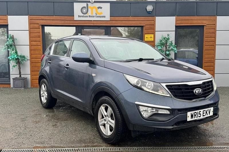 Blue Used 2015 Kia Sportage 2 SUV | £4,995 (Good price) - Image 1/1