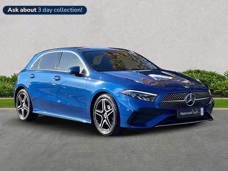 Blue Used 2024 Mercedes A180 Executive Hatchback | £26,099 (Expensive) - Image 1/4