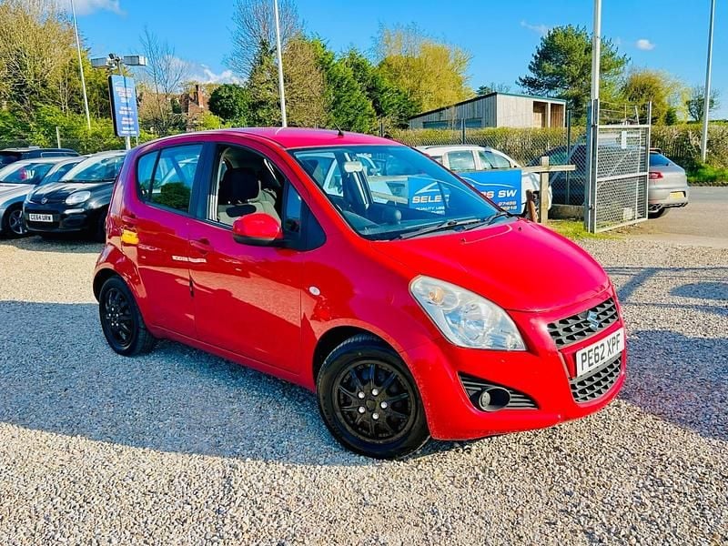 Used Suzuki Splash 68 HP (50 kW) 2012 Red Hatchback