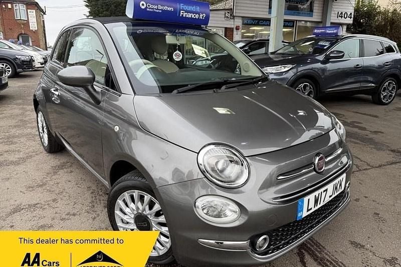 Used Fiat 500C Lounge 69 HP (50 kW) 2017 Cabriolet