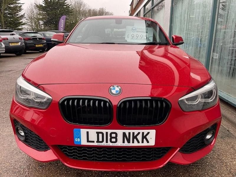Used BMW 120 M Sport 2018 Red Hatchback
