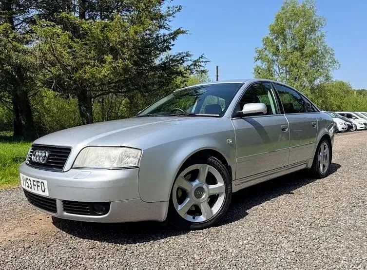 Used Audi A6 170 HP (125 kW) 2003 Silver Sedan