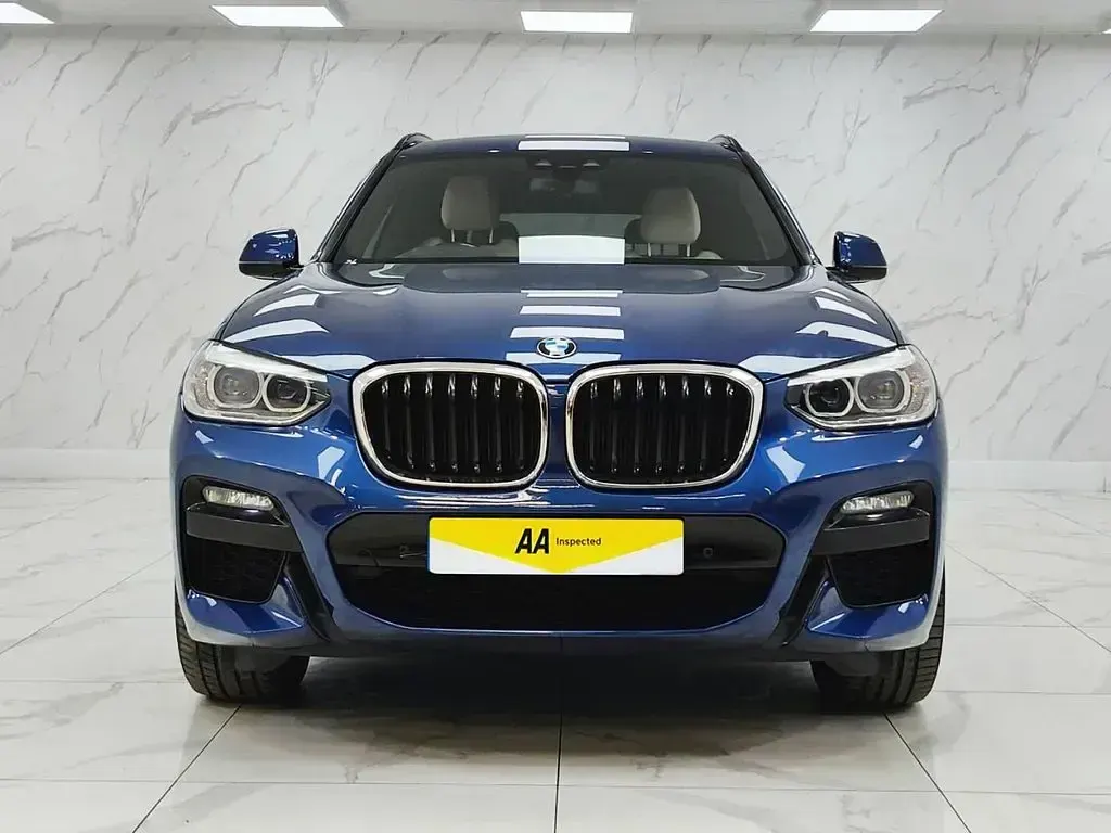 Used BMW X3 M Sport 190 HP (139 kW) 2020 Blue SUV