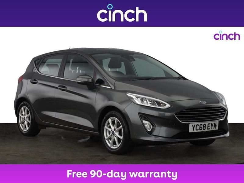 Grey Used 2018 Ford Fiesta Zetec Hatchback | £9,199 (Fair price) - Image 1/3