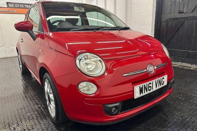 Used Fiat 500 S 69 HP (50 kW) 2011 Red Hatchback