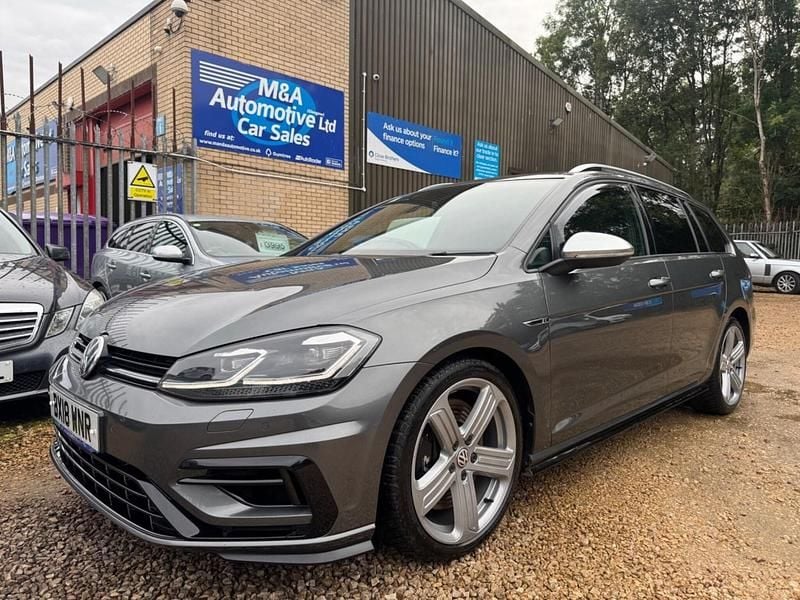 Grey Used 2018 VW Golf VII R Estate | £12,995 (Good price) - Image 1/4
