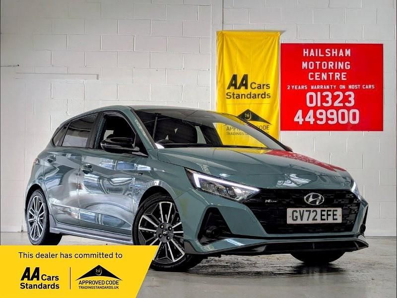 Used Hyundai i20 N Line 2022 Green Hatchback