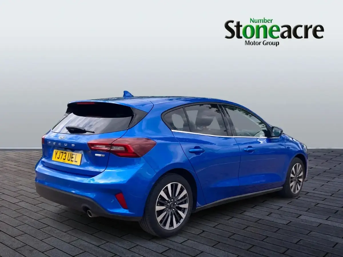 Used Ford Focus Titanium X 155 HP (114 kW) 2023 Blue Hatchback