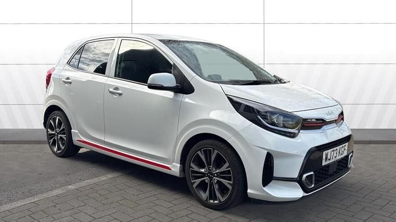Used Kia Picanto GT-Line 67 HP (49 kW) 2023 White Hatchback