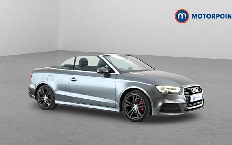 Used Audi A3 Cabriolet S-Line 150 HP (110 kW) 2018 Grey Cabriolet