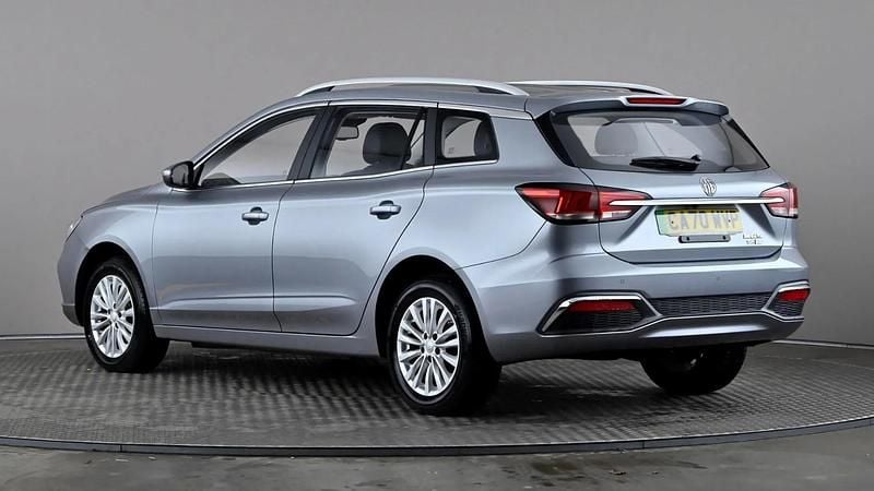 Used MG MG5 EV Exclusive 114 kW (156 HP) 2021 Silver Estate