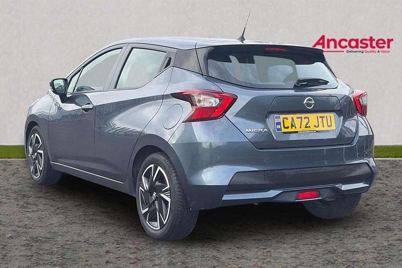 Used Nissan Micra Acenta 91 HP (66 kW) 2022 Grey Hatchback