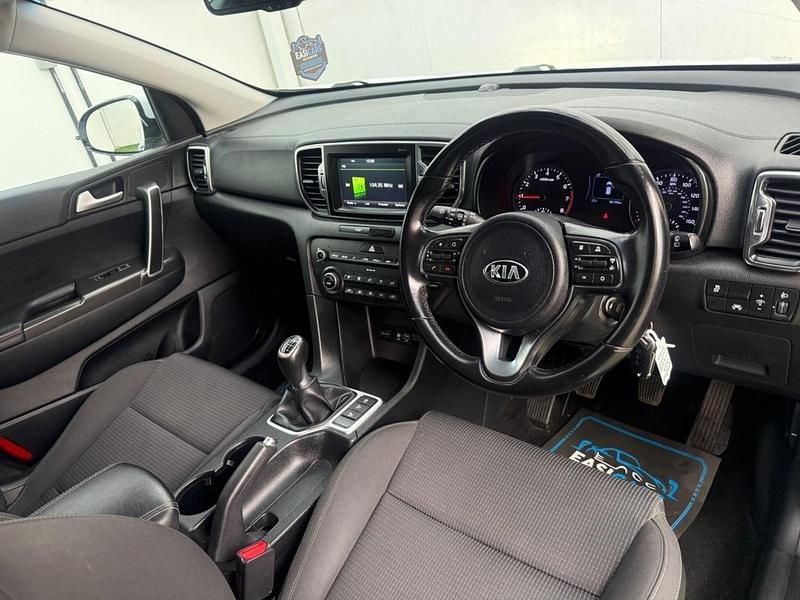 Used Kia Sportage 177 HP (130 kW) 2016 White SUV