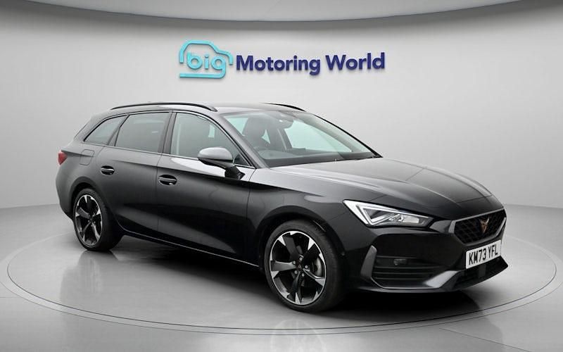 Used Cupra Leon 150 HP (110 kW) 2023 Black Estate