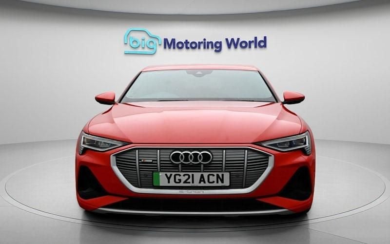 Used Audi e-tron Sportback S-Line 230 kW (313 HP) 2021 Red SUV