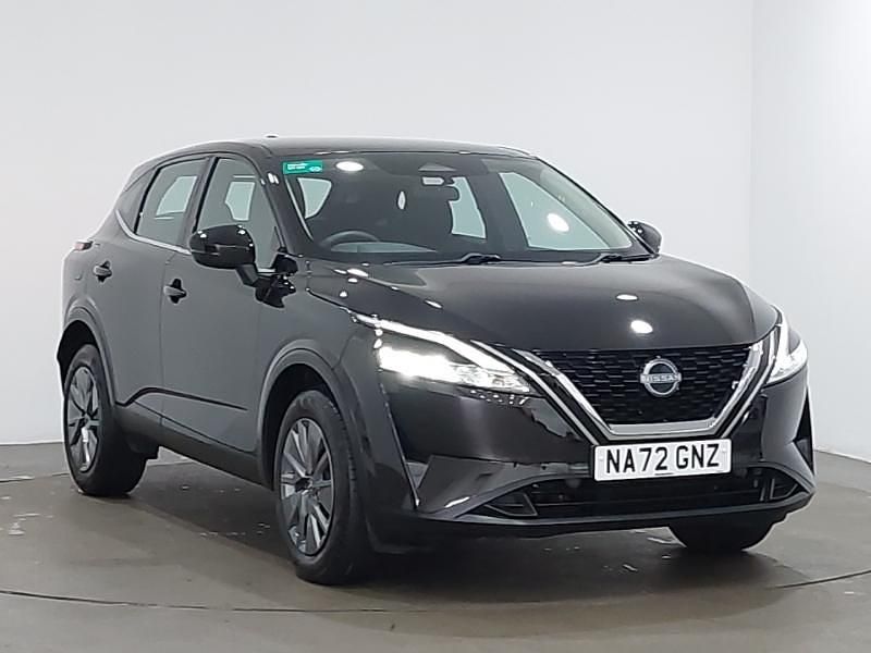 Black Used 2022 Nissan Qashqai Visia SUV | £16,998 (Fair price) - Image 1/4
