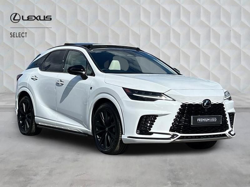 New Lexus RX500h Sport Line 371 HP (272 kW) 2026 White SUV