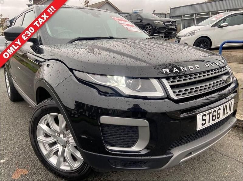 Black Used 2016 Land Rover Range Rover evoque SE Estate | £9,977 (Fair price) - Image 1/3