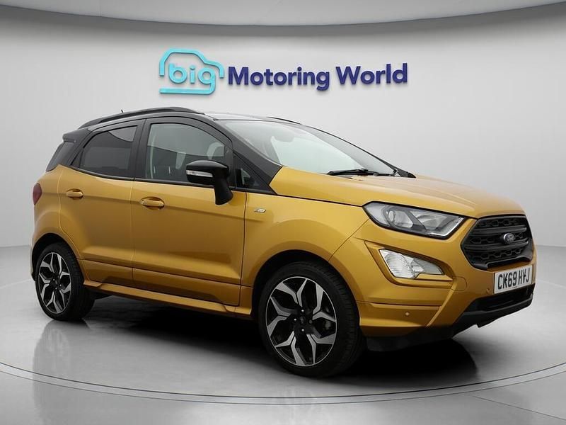 Yellow Used 2019 Ford Ecosport ST-Line SUV | £10,900 (Fair price) - Image 1/4