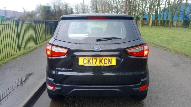 Used Ford Ecosport Zetec 95 HP (69 kW) 2017 Black SUV