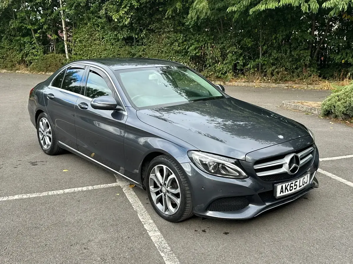 Used Mercedes C220 170 HP (125 kW) 2015 Grey Sedan