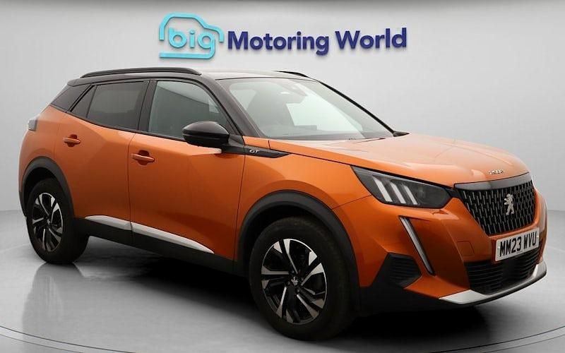 Orange Used 2023 Peugeot 2008 GT SUV | £16,800 (Good price) - Image 1/4