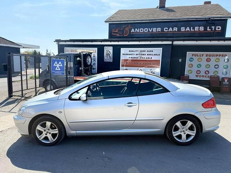 Second-hand Peugeot 307 CC 2004 Argintiu Cabrio