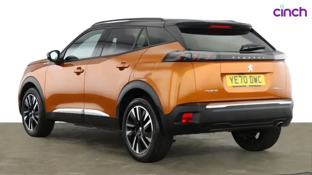 Used Peugeot 2008 GT-line 2020 Orange SUV
