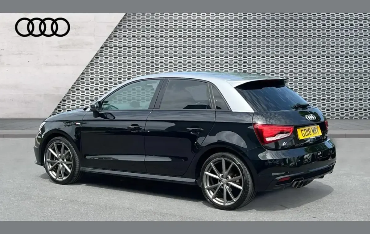 Used Audi A1 Black Edition 123 HP (90 kW) 2018 Black Hatchback