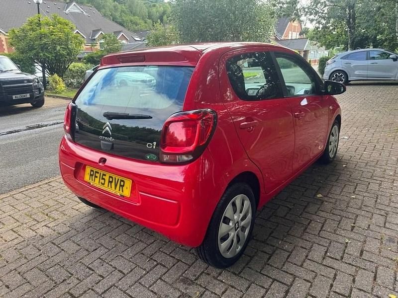 Used Citroën C1 Feel 68 HP (50 kW) 2015 Red Hatchback