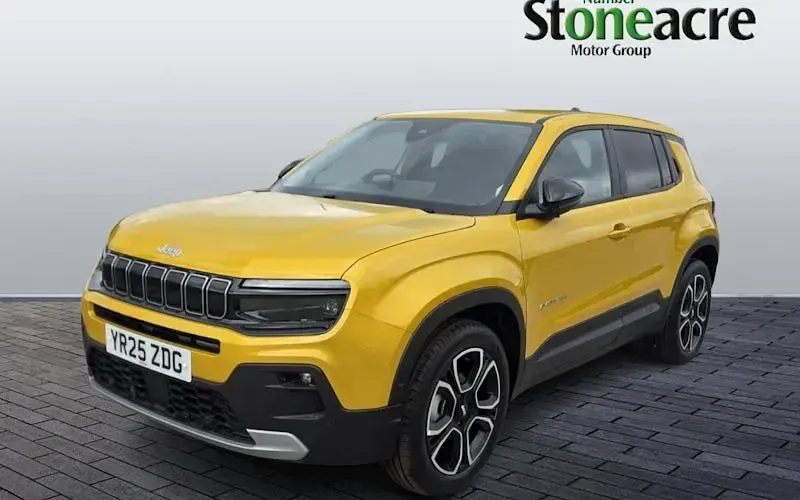 New Jeep Avenger Summit 101 HP (74 kW) 2025 Yellow SUV