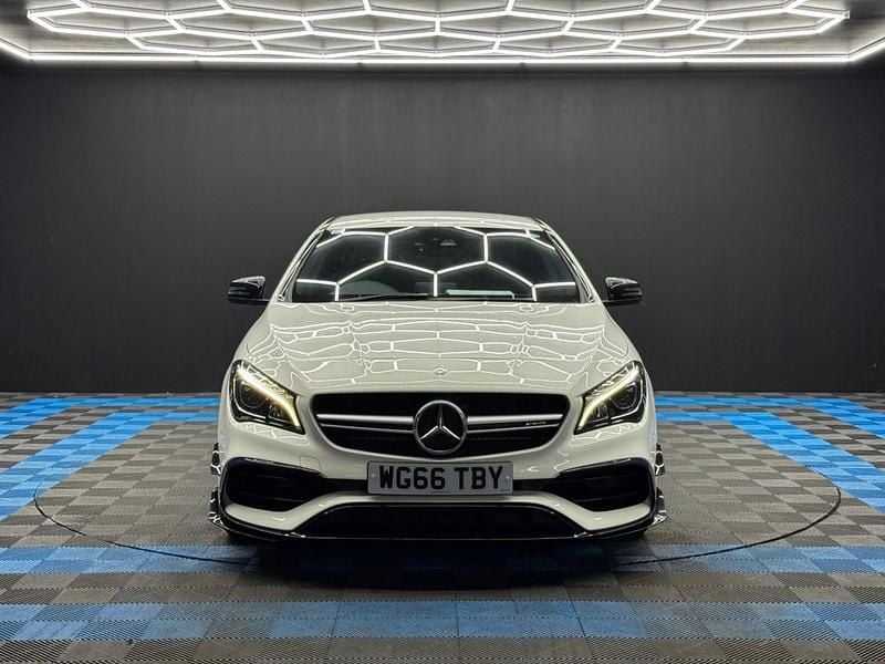 Used Mercedes CLA45 AMG 2016 White Sedan
