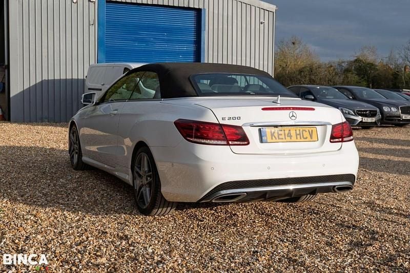 Used Mercedes E200 AMG 184 HP (135 kW) 2014 White Cabriolet