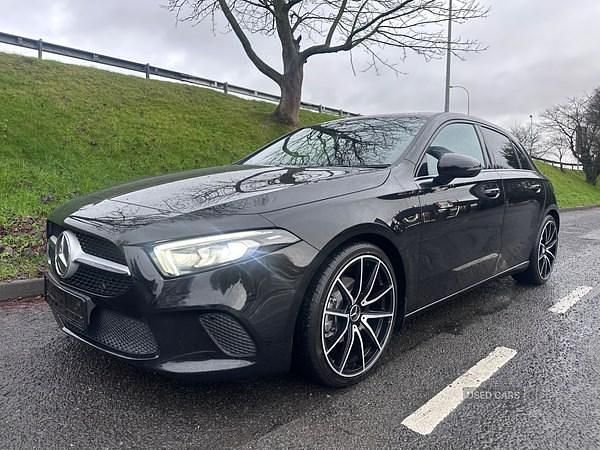 Used Mercedes A180 2019 Black Hatchback