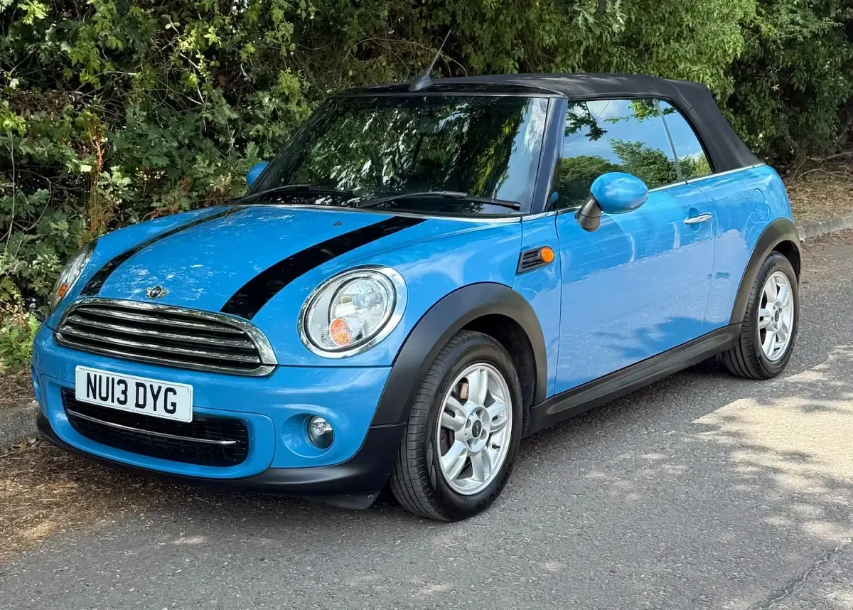 Used Mini Cooper Cabriolet 2013 Blue Cabriolet