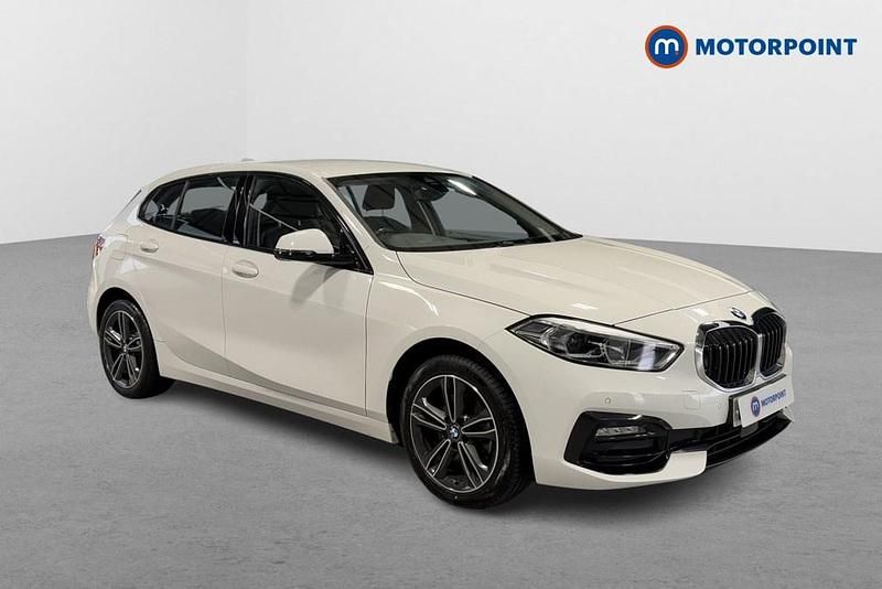 White Used 2022 BMW 118 Sport Line Hatchback | £18,099 (Fair price) - Image 1/4